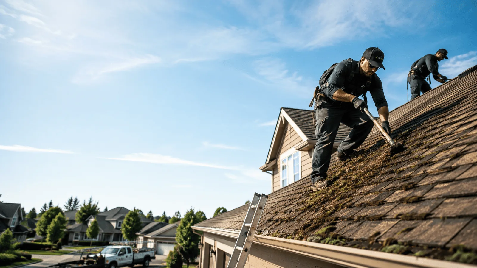 Roof Moss Removal in Addison, TX near me